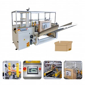 [Hot Item] Fully Automatic Case Erector and Former with Tape Bottom Sealing Machine