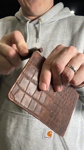 18 reactions | Making a 5 pocket card wallet out of the 3-4oz Redrock Waxy Pull-Up Leather.The Leather and tool | MorrisonMade Leather | Facebook