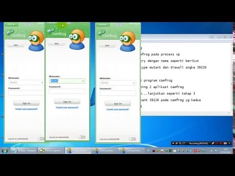 Camfrog Multiple Login - 100% Still Works !!!!