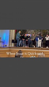 When the Stage is Quicksand for two of the volunteers they have to be assisted off the stage! | The Bizarre Gazzard Stage Hypnotist