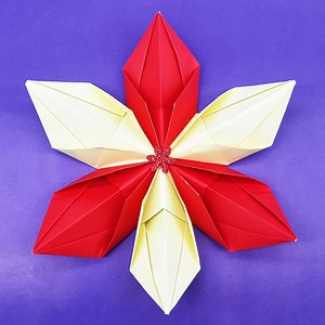 4.4K views · 332 reactions | Christmas star ornaments making very easy instruction step by step at home - Christmas tree decorating ideas with paper star #star #christmasstar #Christmas | Origami Art & Crafts | Facebook