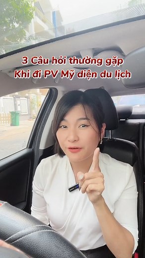 16 reactions | Top 3 câu hỏi phỏng vấn visa Mỹ! Xem ngay để chuẩn buổi phỏng vấn suôn sẻ nè mọi người ơi  #Go2Travel #GoWithYou #TravelAgency #VisaAgency #visamy #dulichmy | Go2 Travel | Facebook