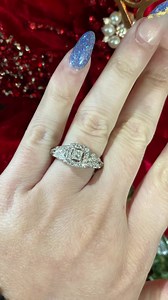 13 reactions | PP THE QUESTION THIS SEASON Beautiful vintage inspired princess cut halo ring SALE $2150 (retail $3600) #naturaldiamonds #tistheseason #diamonds #shoplocal #satterfieldanddempsey | Satterfield & Dempsey Jewelers | Facebook