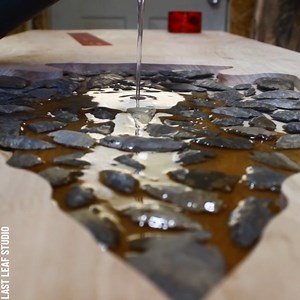 Arrowhead Epoxy Bar Top Partner: Last Leaf Studio | Bored Panda Art