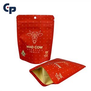 [Hot Item] Customized Printed Premium Quality Resealable Zipper Coffee Bean Powder Beef Jerky Food Packaging Stand up Bag