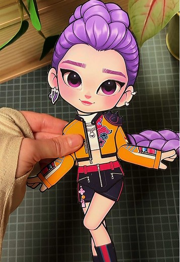RUMI Puppet PaperDoll Tutorial for Fans