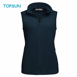 [Hot Item] Women’ S Fleece Vest, Zip up Lightweight Soft Running Vest Outerwear Sleeveless with Pockets
