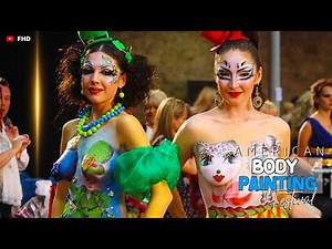 Inside the World's Best Body Painting Festival | Body Painting Tutorial | Body Painting challenge