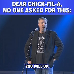 No one asked for this! 🎟️Tickets and tour dates at jonniew.com #jonniewcomedy #JonnieW #StandUpComedy #chickfila #fastfood #comedyvideos | Jonnie W.