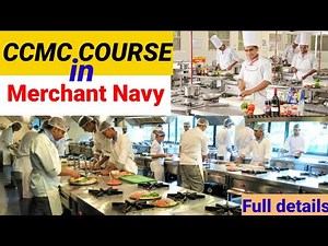 CCMC course || Chief cook in merchant Navy|| full details
