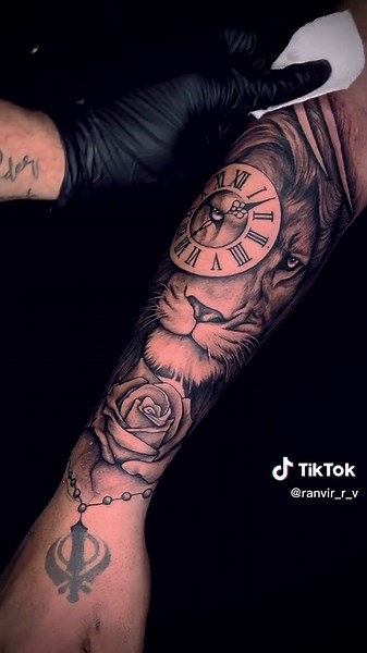 Lion, Clock, and Rose Tattoo Ideas: Meaningful Designs for Body Art