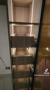 ALacena con puerta de vidrio Mueble aéreo de refrigerador | Granitos GYMC