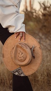 What pairs perfectly with your @fierce.forward jewels…your fierce fedoras🤠🤌🏻 Fedoras are handmade using Vegan suede in the jungles of Tulum. Collaboration between women owned business @fierce.forward X @fontetulum 💛 | Fierce Forward