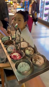Ice cream buffet 🥰 | Julie H Lin