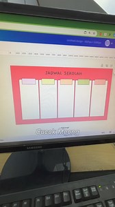 349K views · 2.6K reactions | Cara mudah membuat desain jadwal sekolah di canva #canva | Cucok Meong | Facebook
