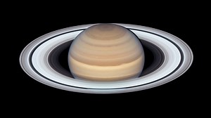 Saturn Close-up | Hubble This video pans over the planet Saturn, as recently observed with the NASA/ESA Hubble Space Telescope on June 20, 2019, when it was approximately 1.36 billion kilometers away. Credit: NASA, ESA, A. Simon (Goddard Space Flight Center), and M.H. Wong (University of California, Berkeley) Duration: 19 seconds Capture Date: June 20, 2019 Release Date: September 12, 2019 UC Berkeley UC Berkeley Department of Astronomy Hubble Space Telescope ESA - European Space Agency NASA God