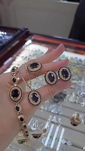 90K views · 3.3K reactions | Elegant Black Gemstone Pendant Collection #beautiful #trending #instagood #bracelets #design #gemstones #instagram #handmadejewellery #art #luxury #goldjewellery #instajewelry #gemstone #jewelrygram #kundanjewellery #necklaces #gems #shopping #jewelleryaddict #fashionjewelry #traditionaljewellery #indianwedding #silverjewelry #pendant #fashionjewellery #oxidisedjewellery #jewel #giftideas #beautyproducts #Sale | Clothsandjewelleryfactory | Facebook