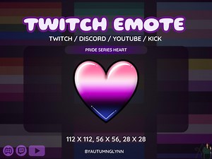 Gender Fluid Pride Herz Emote – LGBTQIA auf Twitch & Discord Emote (Digitaler Download) - Etsy.de