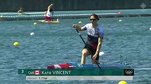 Katie Vincent arrive au premier rang de sa vague de qualifications
