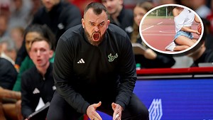 College Basketball Coach Uses His Hot SEC Wife As A Recruiting Tool At Opening Press Conference