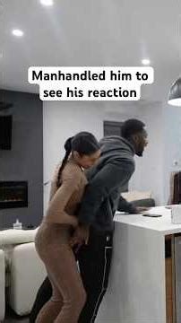 manhandled him and he did this🤣