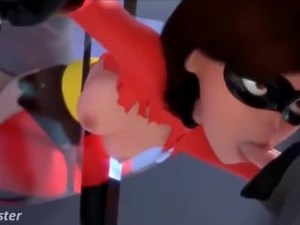 Incredibles Elastigirl Stucked