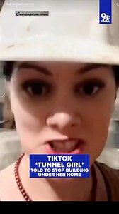 TIKTOK TUNNEL GIRL: More than 500k people were watching a Virginia woman dig a tunnel under her house—until local officials intervened. Dig deeper into the story of TikTok’s Tunnel Girl by clicking the link in our bio. #TunnelGirl #Virginia #TikTok #tunnel | WUSA 9