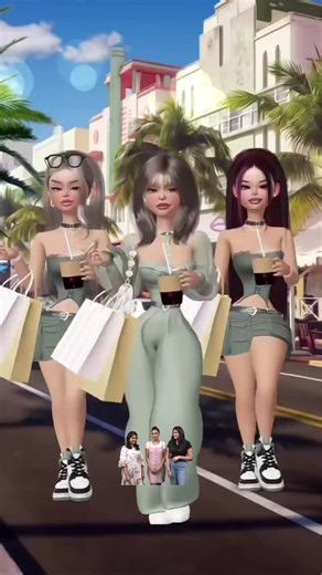" Stunning Three Best Friends xxx 💚🖤🩵 " !!!