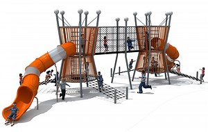 [Hot Item] Big Outdoor Net Climbing Kids Playground Equipment