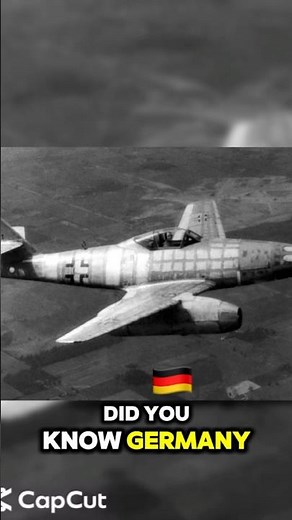 The First Jet Fighter in History 😳