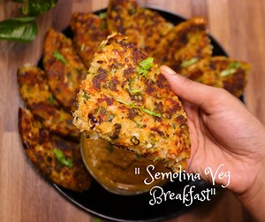 11K views · 81 reactions | Breakfast Recipe | Suji Recipe | Veg Breakfast | Veg Roastie #breakfastrecipe #sujirecipe #vegbreakfast #instantbreakfast #sujiroastie #vegroastie Music: Artlist J.A.K. - No Worries | Passion2cook | Facebook