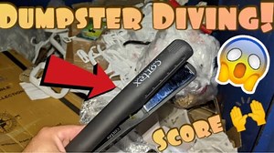 Dumpster diving around my town! Look what I found!!!😁 | OMG Andy