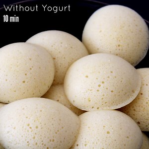 Instant idli Recipe in Microwave without yogurt 😍 | Quickk Kitchen