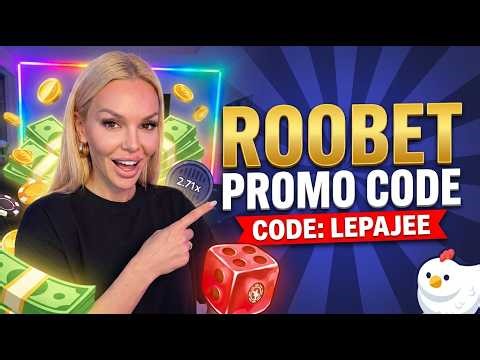 Roobet Promo Code LEPAJEE - $100K Weekly + Free Cash Drops Bonus on Roobet (Roobet code 2026)