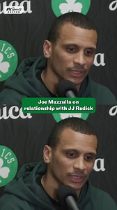 "We had a couple of talks about [Redick joining the staff]" Joe Mazzulla says the Celtics almost hired JJ Redick to join the Celtics' staff a couple years back 👀 | NBC Sports Boston