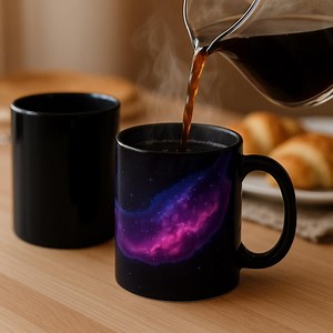 Galaxy Nebula Heat Reveal Mug | Color Changing Coffee Cup | Space Lover Gift | Morning Surprise | Unique Present for Astronomy Fans - Etsy