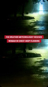 35K views · 380 reactions | HEROIC RESCUE: @foxweather meteorologist rushes to save a woman from rising floodwaters as deadly Helene slams Southeast. | Chief Miller | Facebook