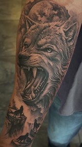 Some tattoos go beyond art, they roar with meaning. This fierce wolf tattoo is one such masterpiece. A symbol of loyalty and raw power, it represents the untamed spirit that lives within @suneeth_j has captured it with unmatched depth and detail. From the eyes to the texture in every strand of fur, every part of this piece is designed to embody wild energy. It’s not just the technique, it’s the spirit within the ink that truly brings this tattoo to life. [ aliens tattoo, aliens tattoo india, tat