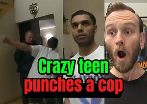 94K views · 3.6K reactions | Crazy teen punched a cop He'll regret this the rest of his life This original video was produced by Network Media, LLC and Connor G. | Imperfect Crimes | Facebook