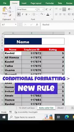 10K views · 103 reactions | Excel magic trick  || Search and color highlight the cell data #excelreels#Excel #msexcel #Microsoft365 #Microsoft #msexceltips #msexceltricks #exceltrickinhindi #colortrick | Trick and click | Facebook