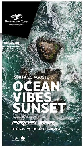 12 reactions | Sexta 25 Agosto OCEAN VIBES SUNSET Music By @piridelmar 13h às 18h Reservas  @tonydeangeiras Almoço e boas sonoridades Esquece tudo o que viste ✌️ . . . #piridelmar #sunset #djset #novinha #angeiras #music #follow #listen #djs #people #f4f #sea #sextaferia #friday #fridayvibes #itsfriday #portugal #almoço #praiadeangeiras #piridelmardj | Piridelmar | Facebook