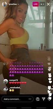 LYNARITAA LYNA PEREZ - INSTAGRAM LIVE BADDIE HOT
