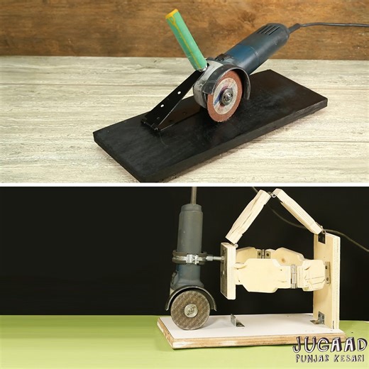 3 Homemade Angle Grinder Holder | Jugaad