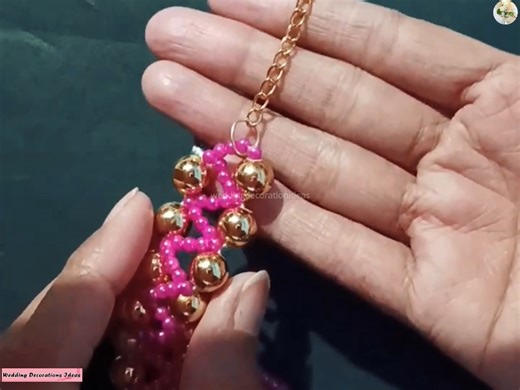 How to make a Zig Zag Bracelet Tutorial | Wedding Decoration Ideas