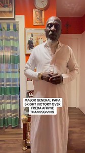 MAJOR GENERAL PAPA BRIGHT VICTORY OVER FREDA AFRIYIE THANKSGIVING SERVICE | Evangelist Bright