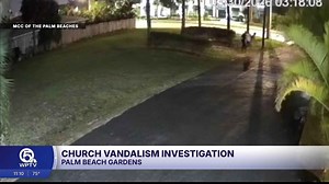 Vandals throw brick at progressive church sign in Palm Beach Gardens