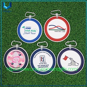 [Hot Item] Customized Logo PVC Tags Golf Bag Labels Travel Bag Labels Luggage Tags Golf Tags