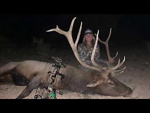 20 yard shot - Her First Archery Elk Hunt AZ Unit 10 2018