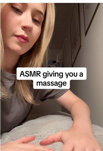 Highly requested so here’s another massage 💆🏼‍♀️🥰 #asmr #asmrsounds #asmrmassage #asmrvideo #massage