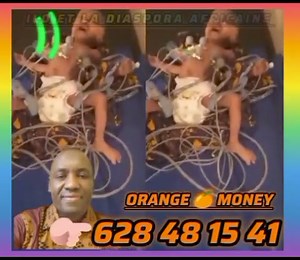 2.7K views · 20 reactions | Urgent SOS un bebe hospitalisé a l'hopital donka il manque 300.000 fg pour son operation orange money (00224)628481541 | Ilo Et La Diasporas Africaines | Facebook